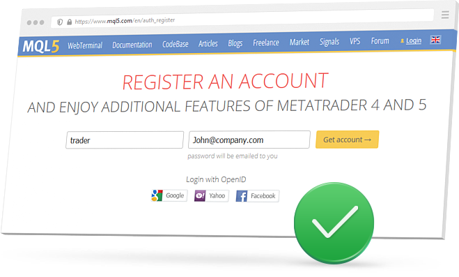 Realizar una compra en el mercado es posible tanto a través de una cuenta en MQL5.com, como a través de los sistemas de pago Realizar una compra en el mercado es posible tanto a través de una cuenta en MQL5.com, como a través de los sistemas de pago